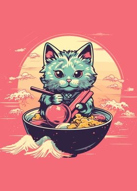 Japanese Cat Chef