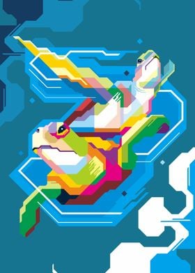 DIVING TURTLES WPAP