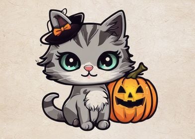 Kitten Pumpkin