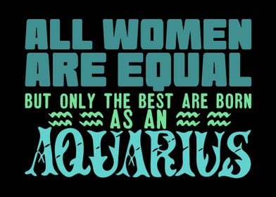 Aquarius Women Joke Zodiac