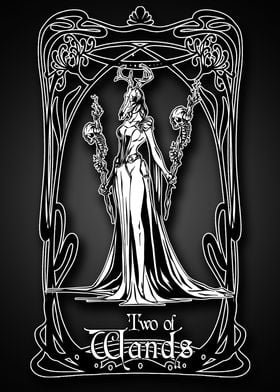 Tarot Two of Wands