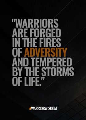 Quote about Warriors