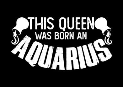 Aquarius Queen Girl Signs