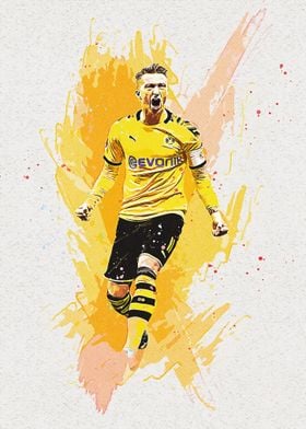 Marco Reus Football Poster
