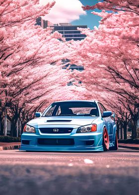 Subaru WRX Cherry Blossom