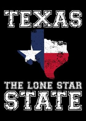 Texas the state with a sta