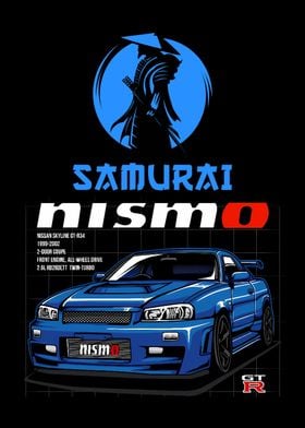 Nismo car samurai