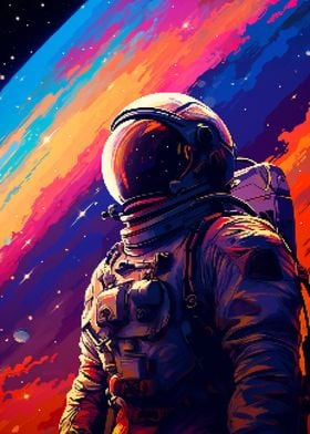 Spaceman Universe Pixel