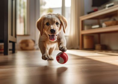 Labrador Puppy play 