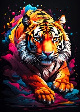 Tiger Colorful