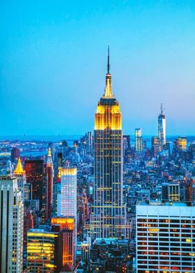 New York City Skyline USA