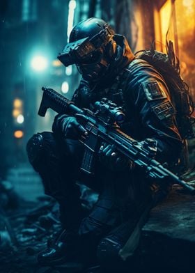 The Operator at Night