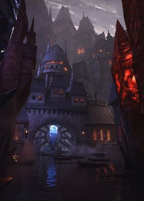 Fantasy Castle Crystal