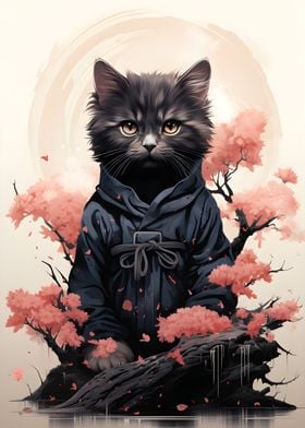 Cherry Blossom Warrior Cat