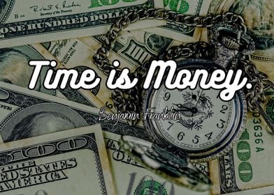 Time is Money franklin B