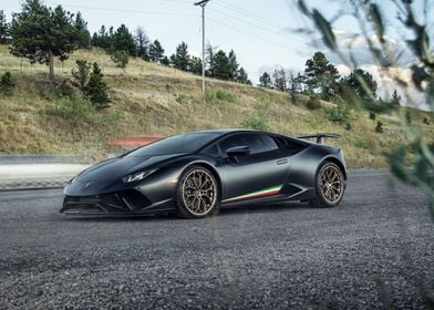 Bronze clad lambo huracan