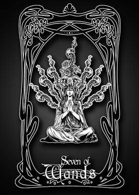 Tarot Seven of Wands
