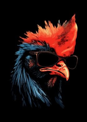 Rooster Sunglasses Cool