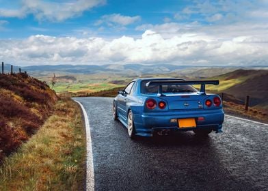 nissan skyline gtr r34 