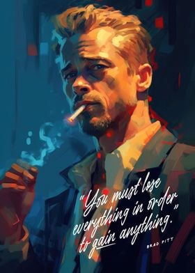 Brad Pitt Art Quote
