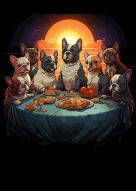 The Last Supper Bulldogs