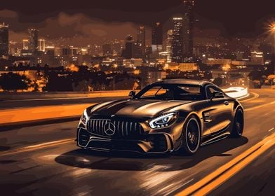 BMW AMG GT Stealth Edition