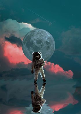 Space Moon astronaut