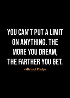 Michael Phelps quotes 