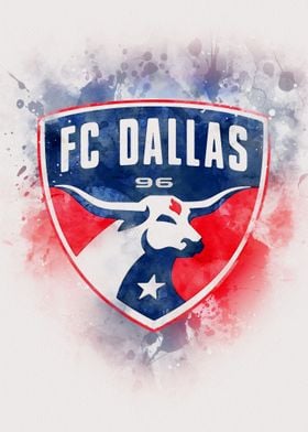 FC Dallas Football Poster