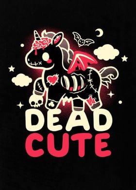 Dead cute unicorn