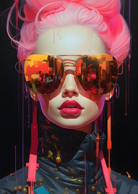 Neon Portrait