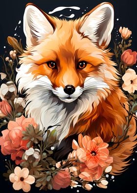 Fox Flower Gift