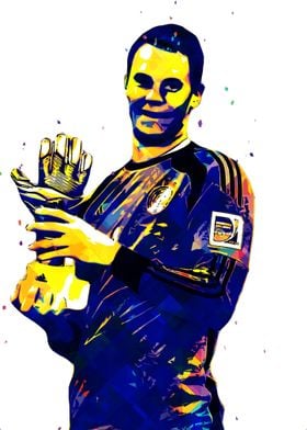 Manuel Neuer Style Pop Art