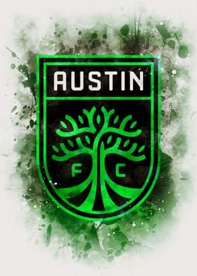 Austin FC Football Poster 