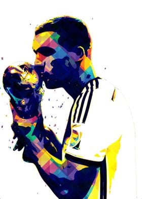 Lukas Podolski Pop Art