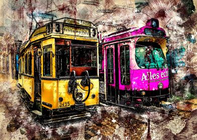 Collage Mix Style Tram 03