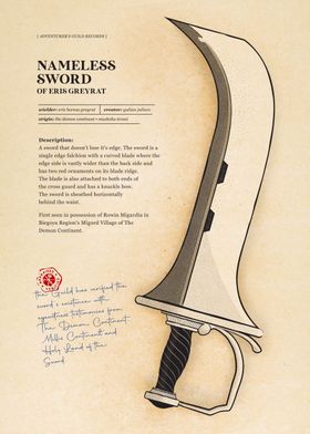 Eris Nameless Sword