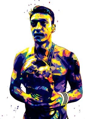 Mesut Ozil Pop Art