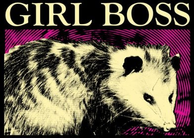 Girl Boss OPossum