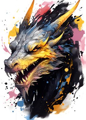 Dragon Head Painting