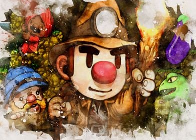 Spelunky 2 Painting