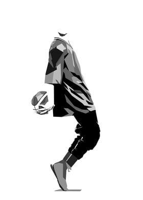 Basketball pop art