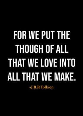 JRR Tolkien quotes 