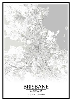 Brisbane White City Map