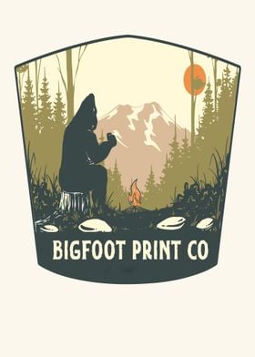Bigfoot in nature