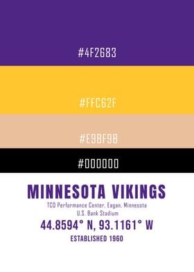 Minnesota Football Colors