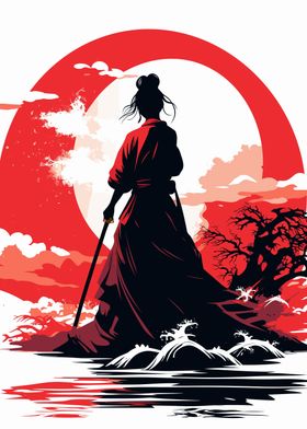 Female samurai Japan