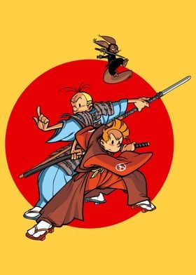 Spirou et Fantasio cartoon