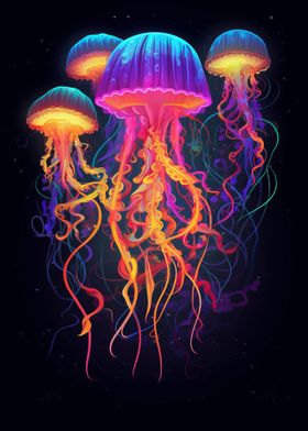 Jellyfish Bioluminescent