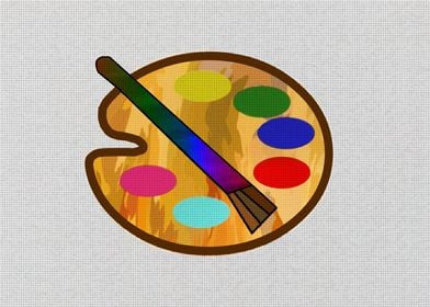 Artist Paint Palette3